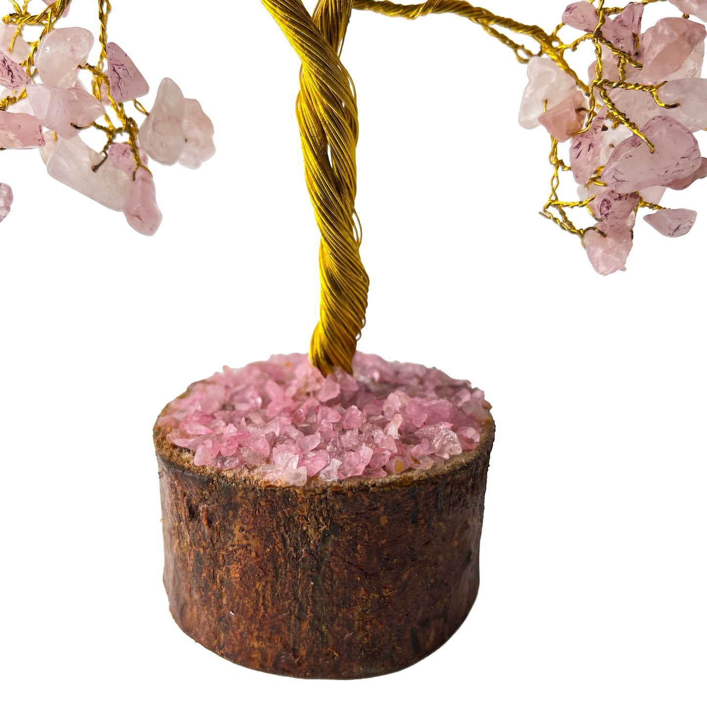 Rose Quartz Crystal Tree
