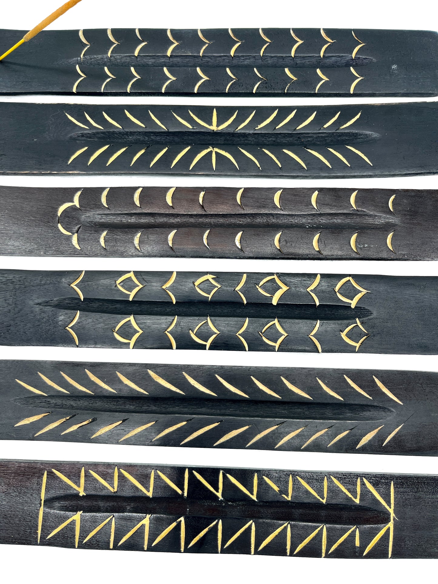 Wood Incense Holder Carved