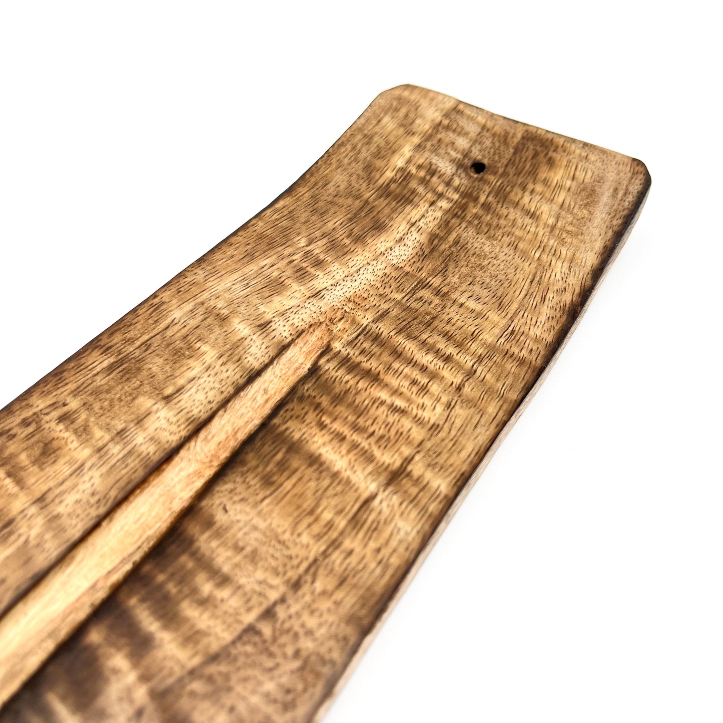 Wood Incense Holder Plain Wide