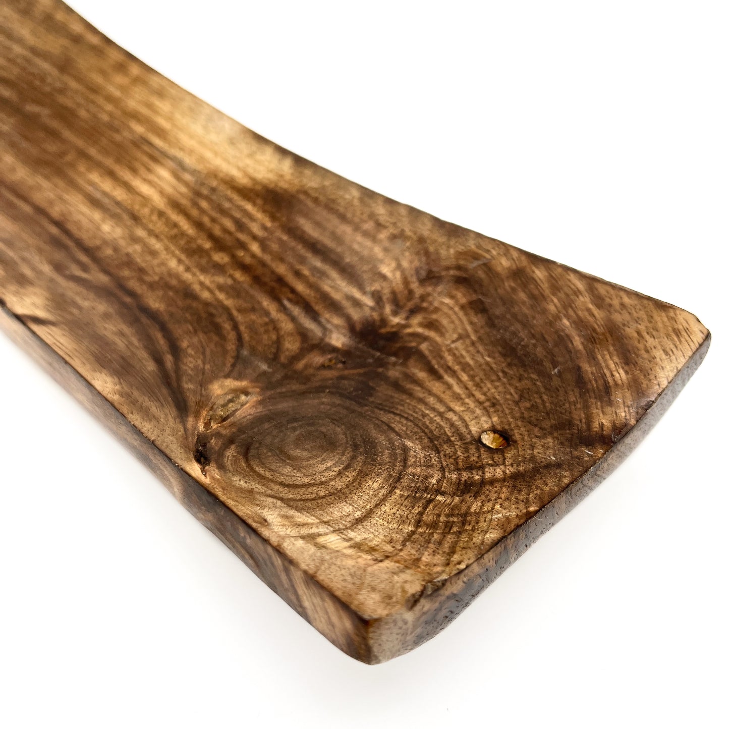 Wooden Incense Holder Curved