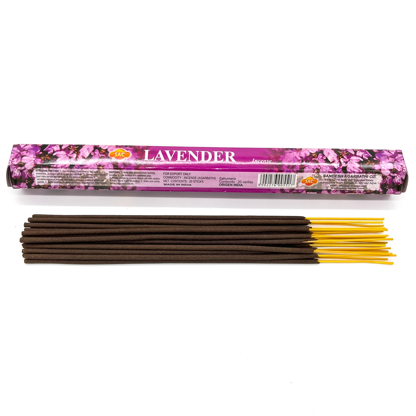 SAC Incense Sticks 20g