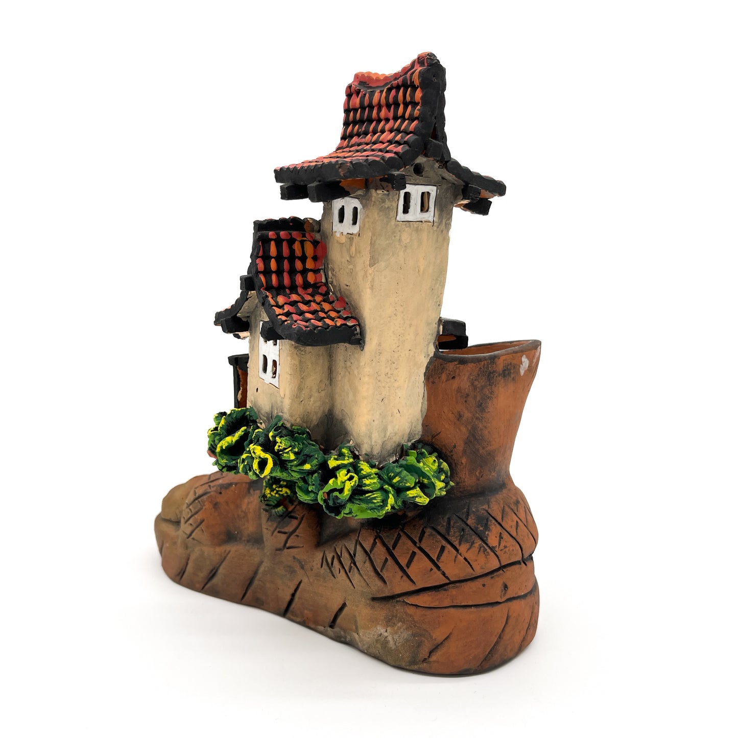 Terracotta Bolivia Foot House