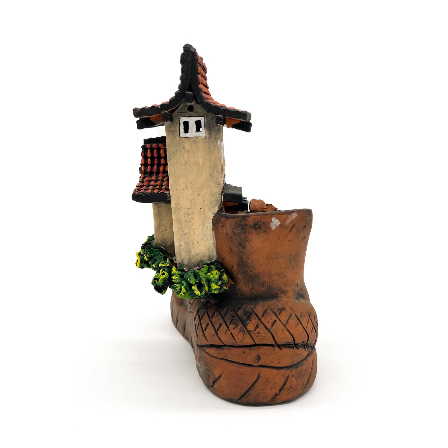 Terracotta Bolivia Foot House