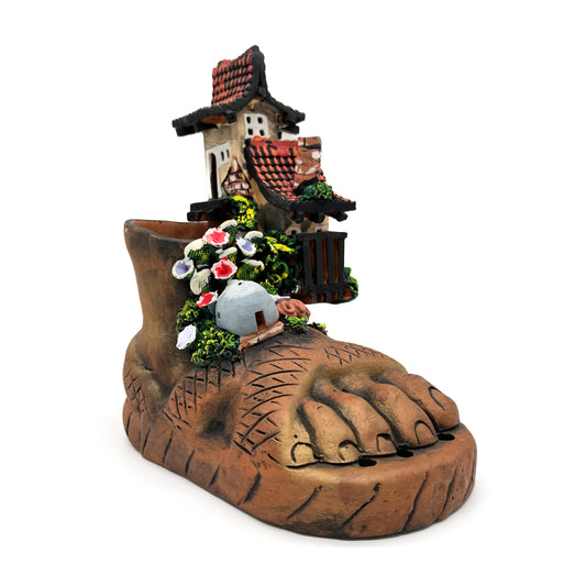 Terracotta Bolivia Foot House