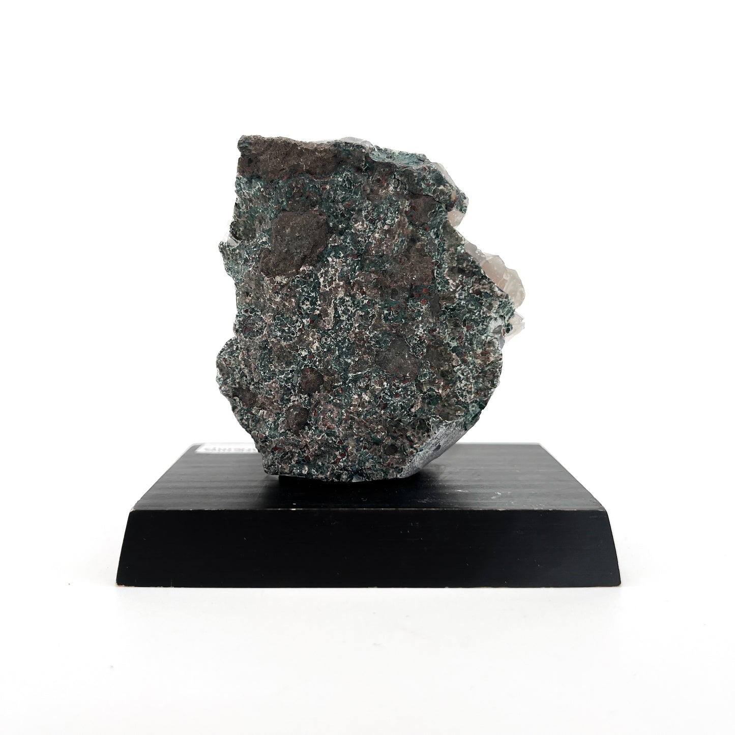 Amethyst Crystal Wood Base