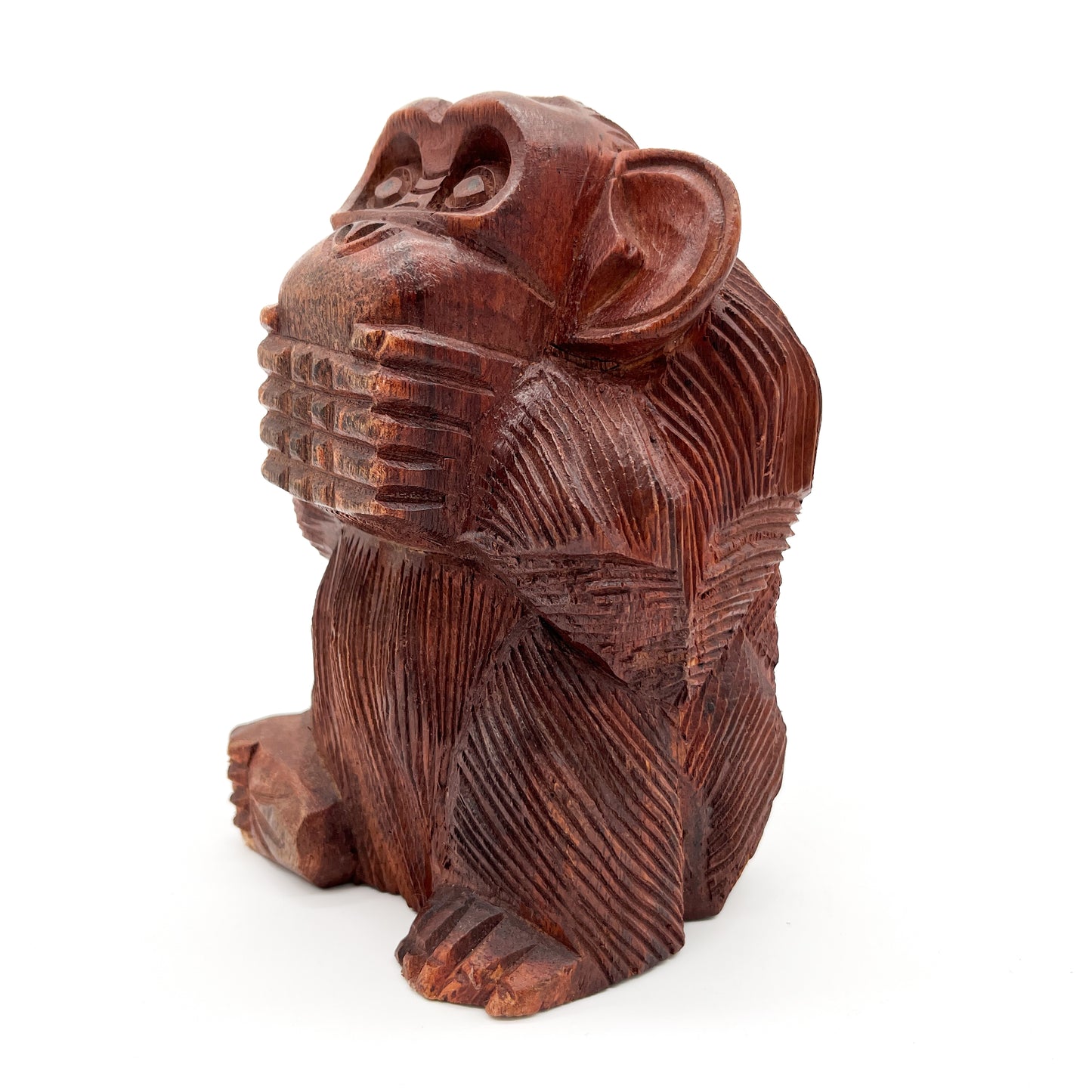 Monkey Wooden Figure - Set of 3 (M)
