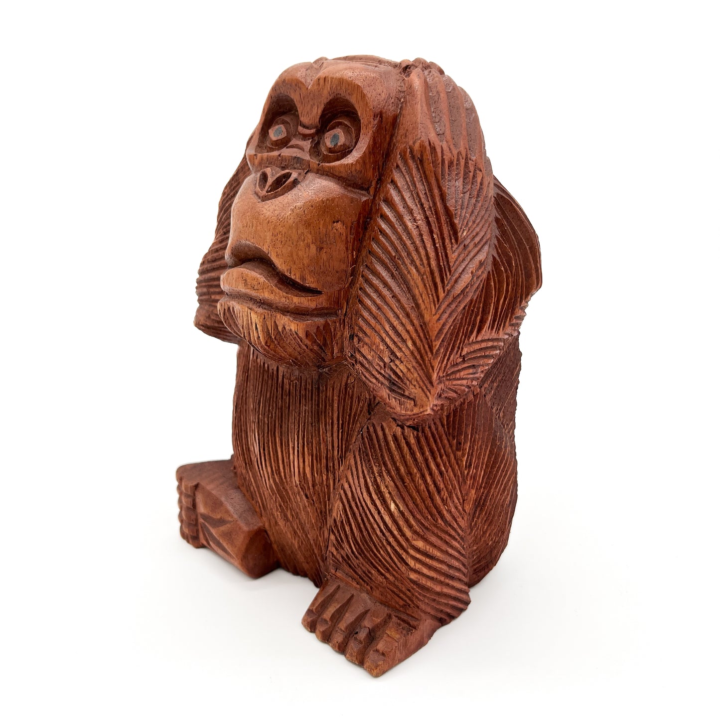 Monkey Wooden Figure - Set of 3 (M)