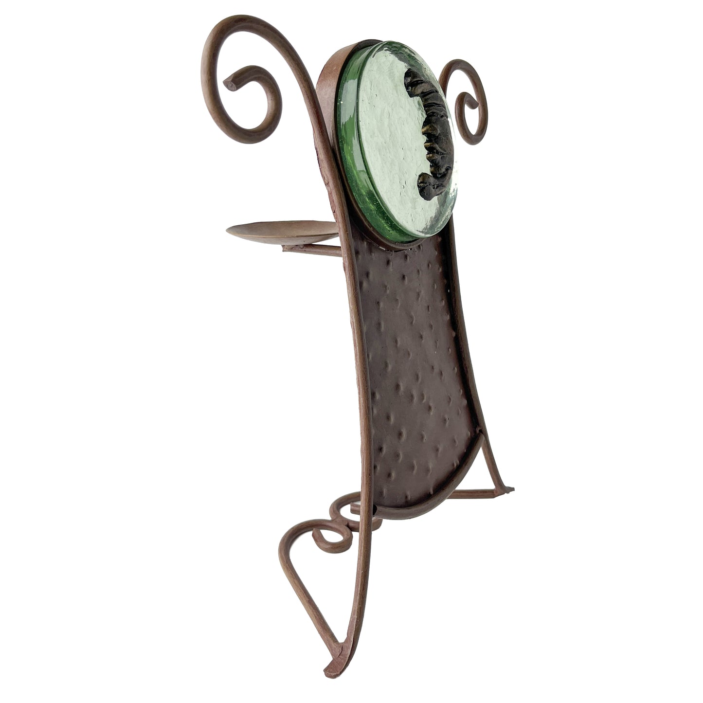 Mexican Iron Celestial Moon Candle Holder