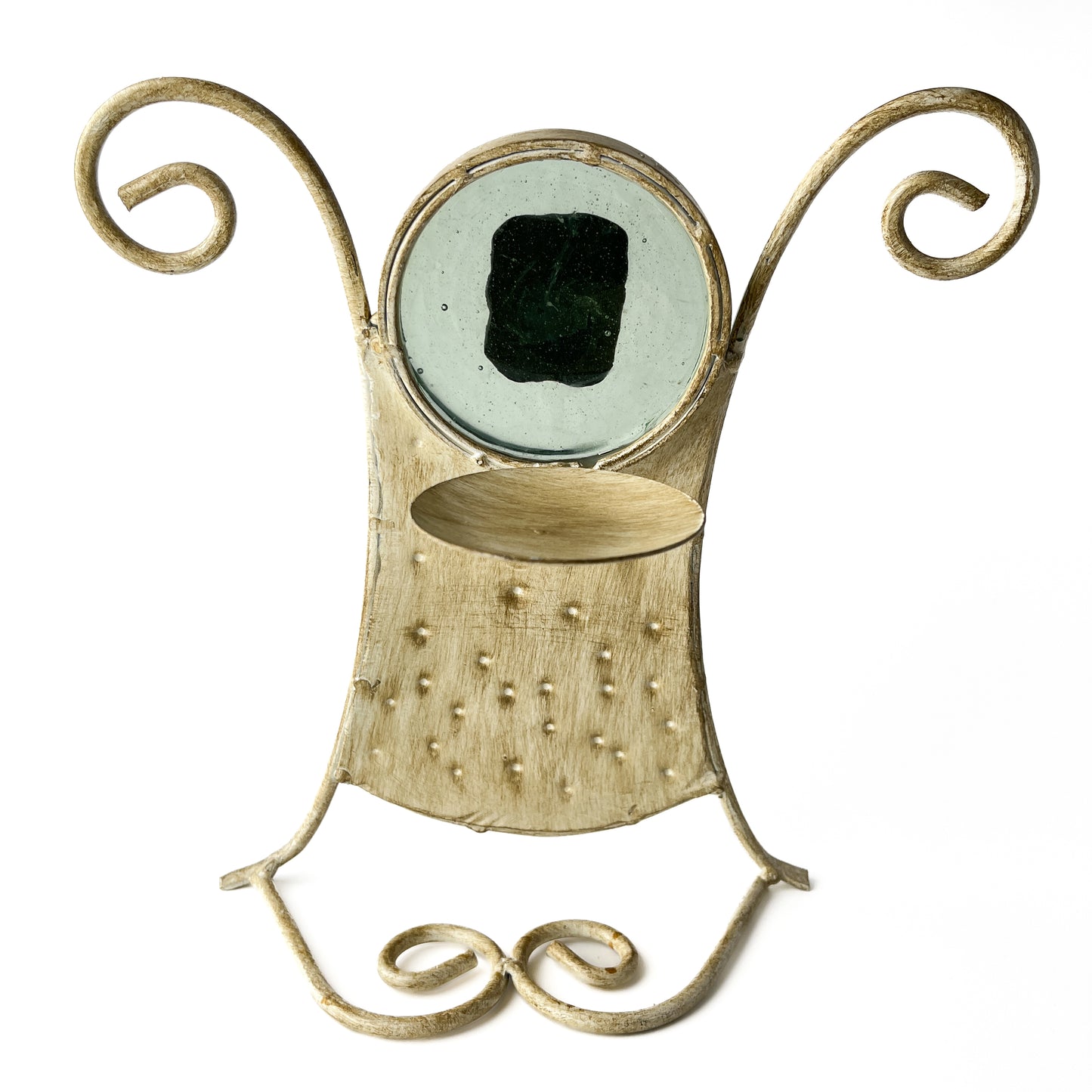 Mexican Iron Pisces Zodiac Candle Holder