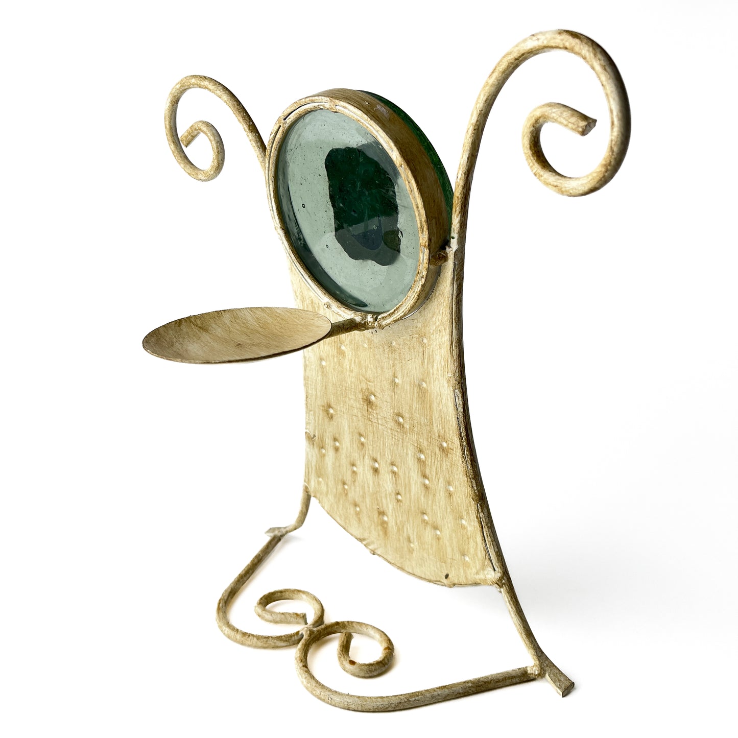 Mexican Iron Pisces Zodiac Candle Holder