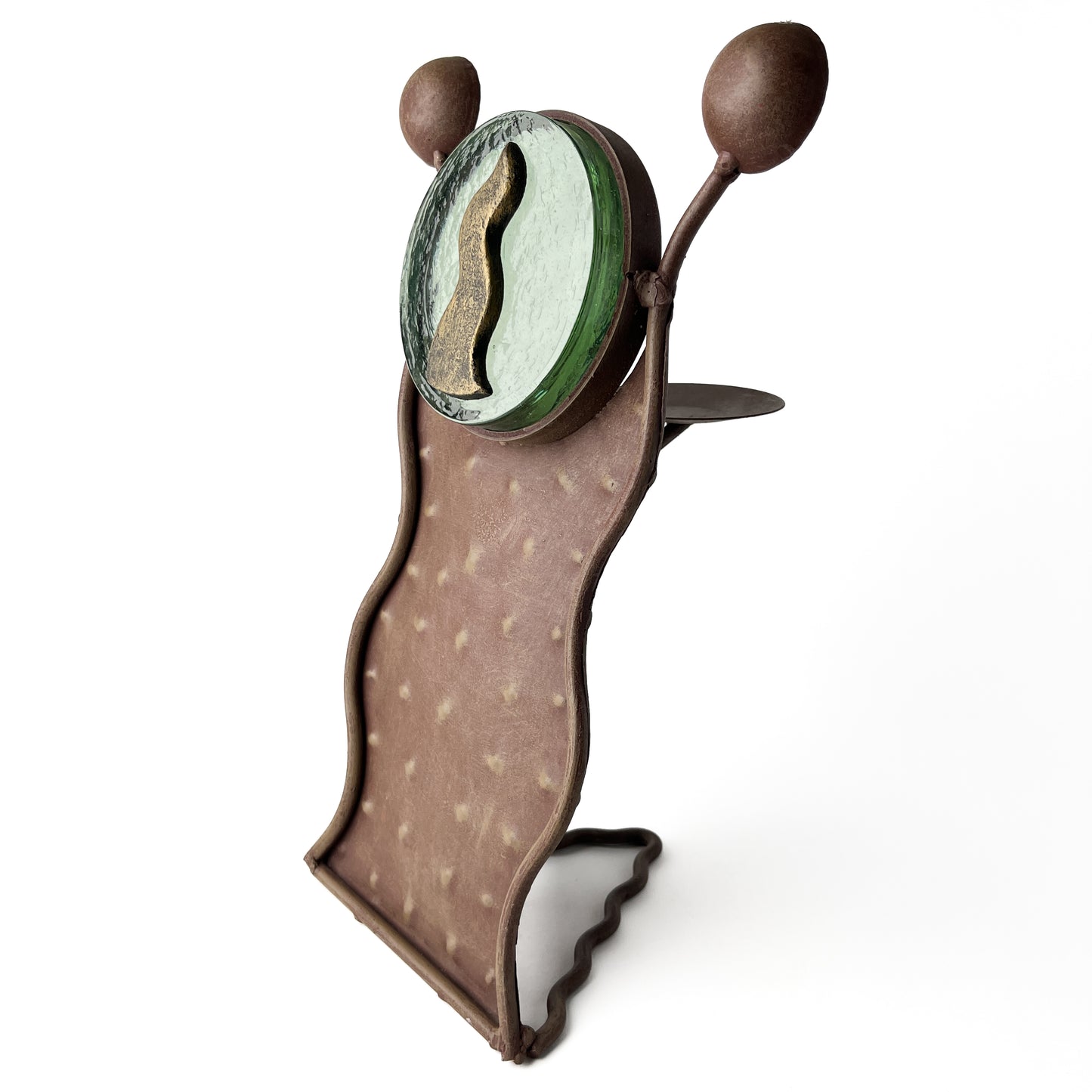 Mexican Iron Fire Candle Holder