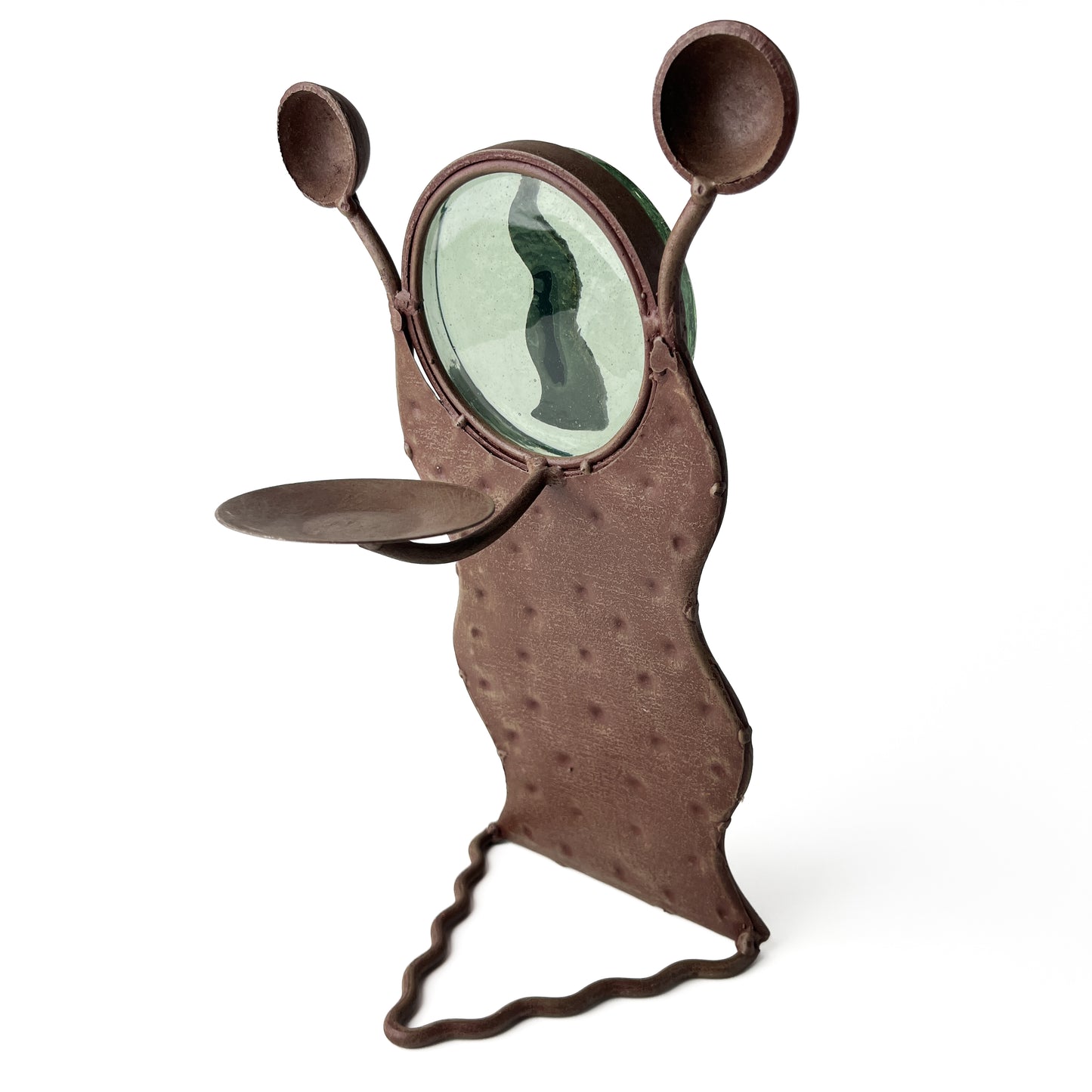 Mexican Iron Fire Candle Holder