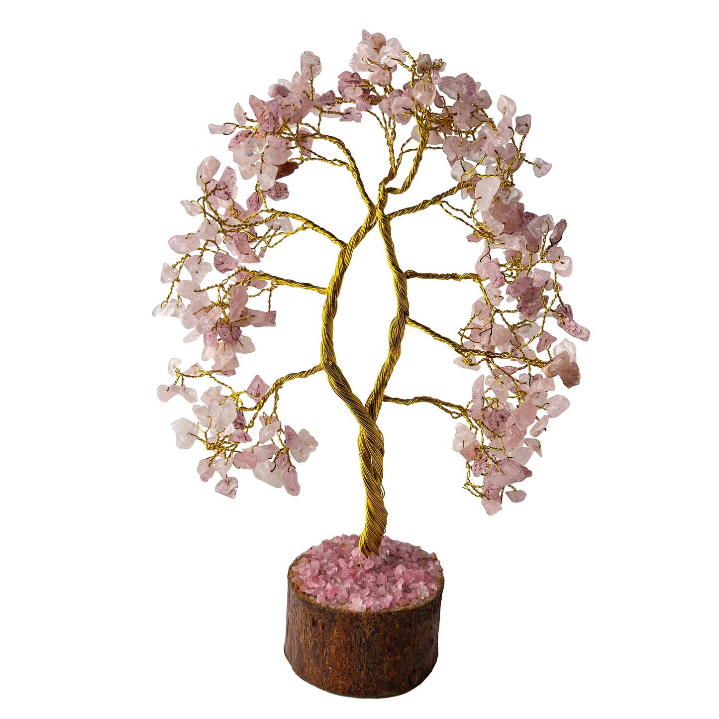 Rose Quartz Crystal Tree