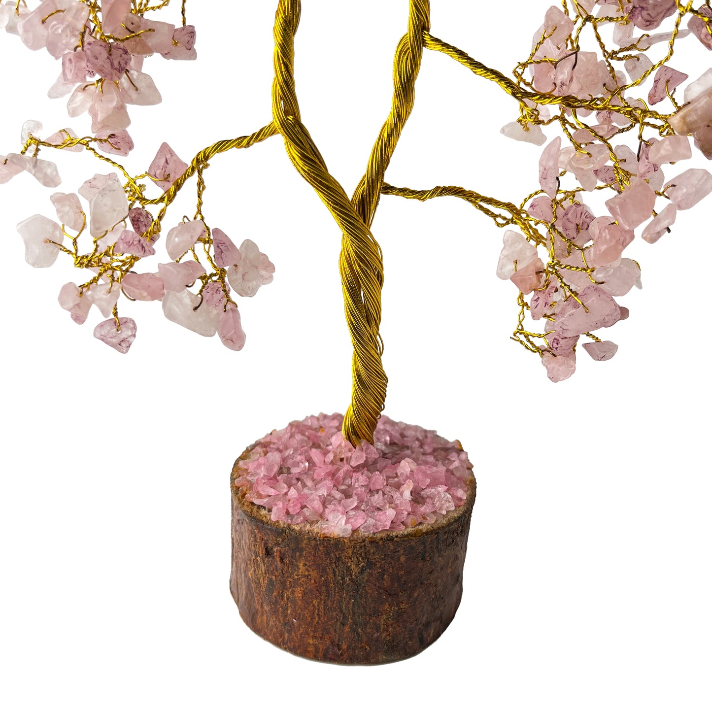 Rose Quartz Crystal Tree