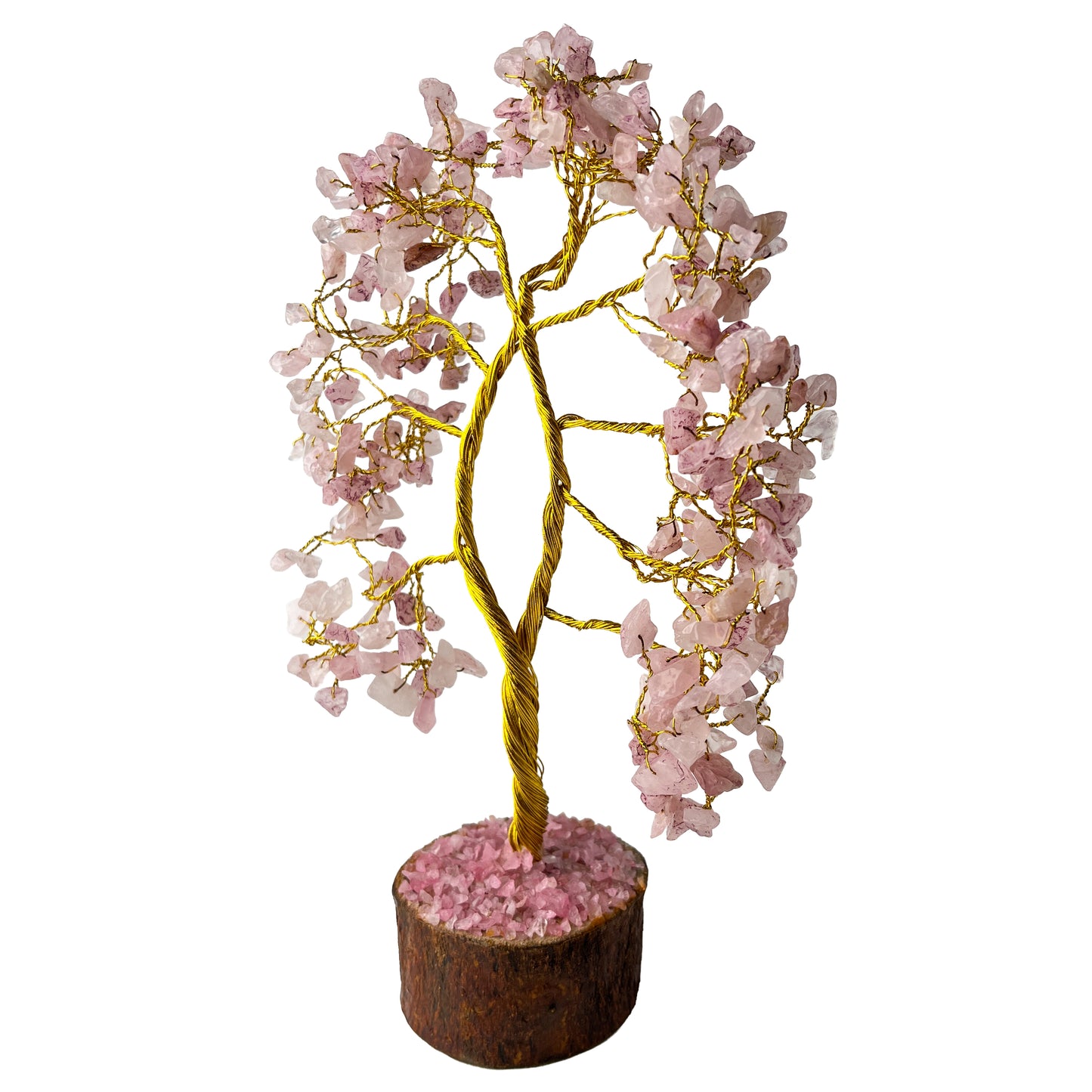 Rose Quartz Crystal Tree