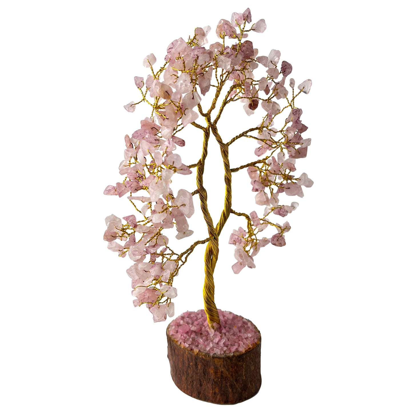 Rose Quartz Crystal Tree