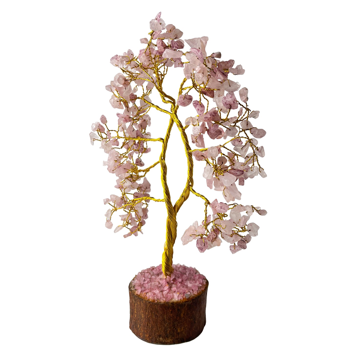 Rose Quartz Crystal Tree
