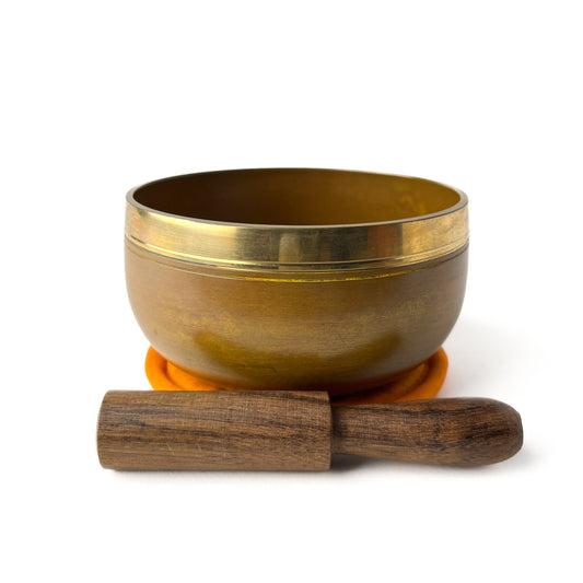Tibetan Singing Bowl Sacral Chakra Set 4.5"