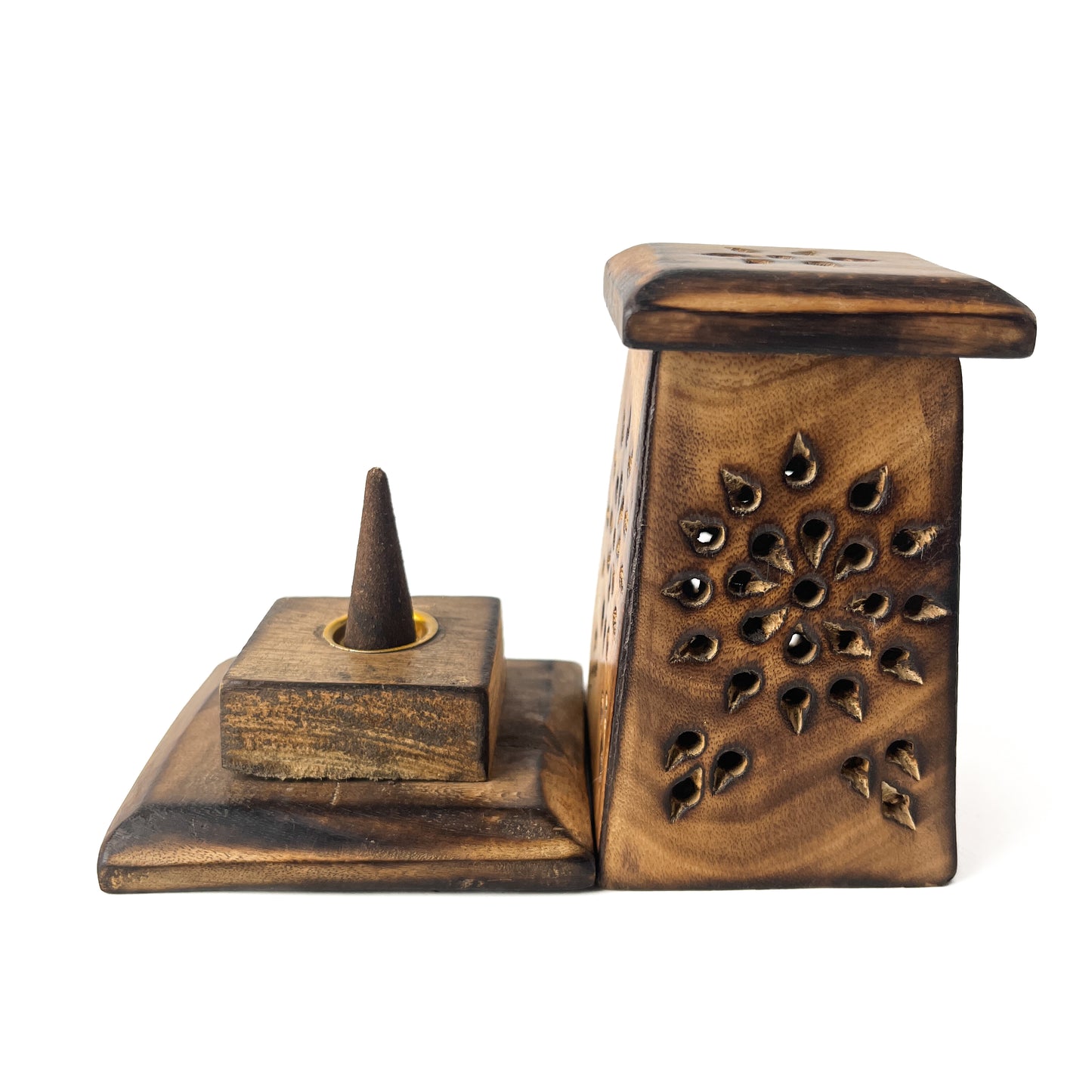 Wooden Incense Cone Tower