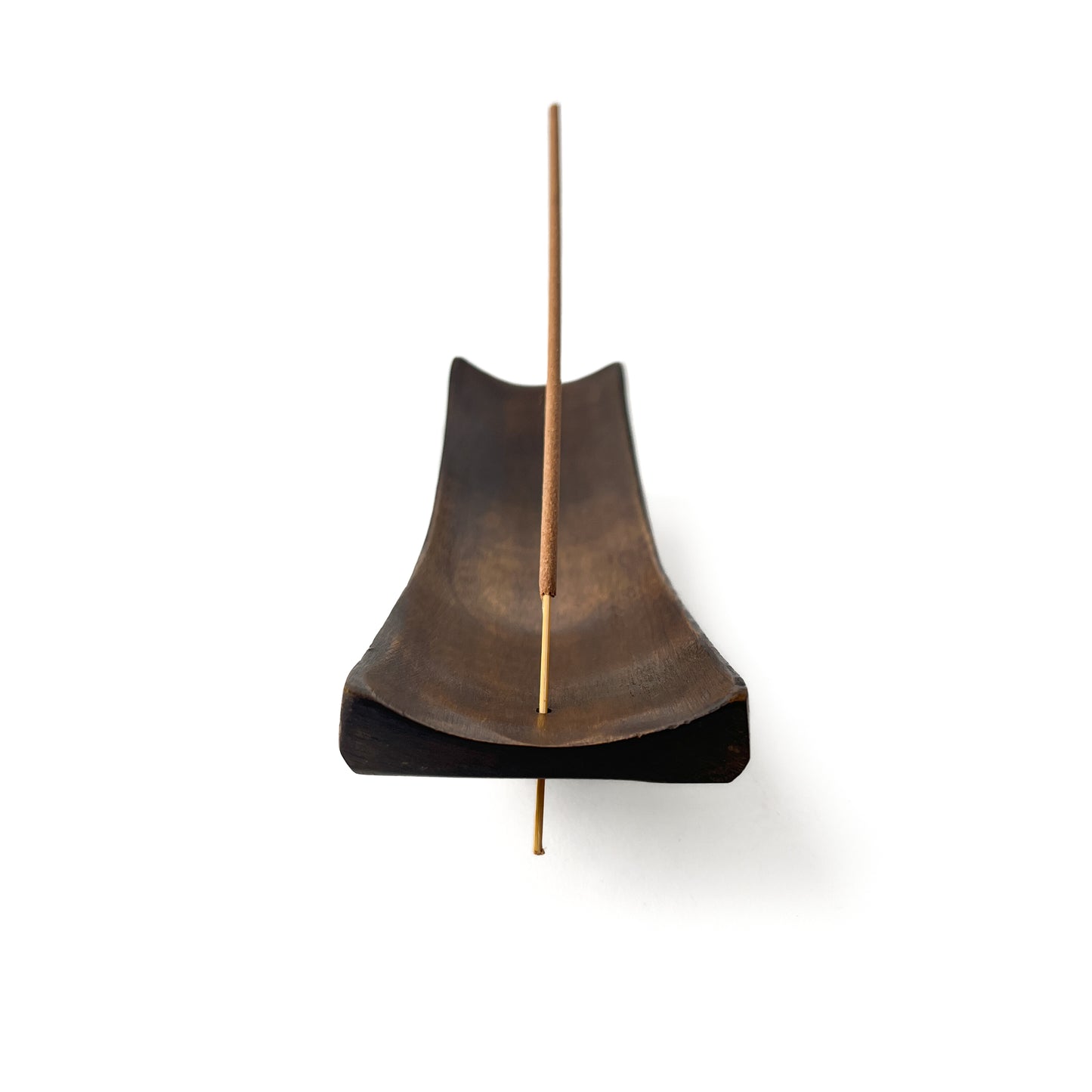 Curved Wooden Incense Holder