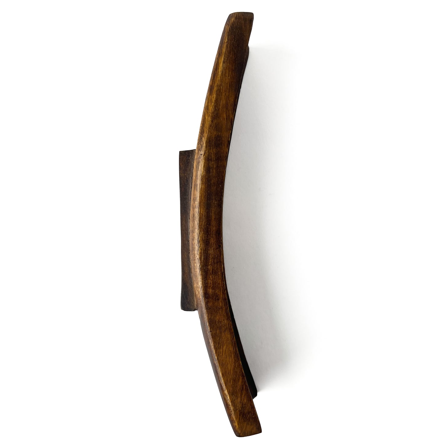 Curved Wooden Incense Holder