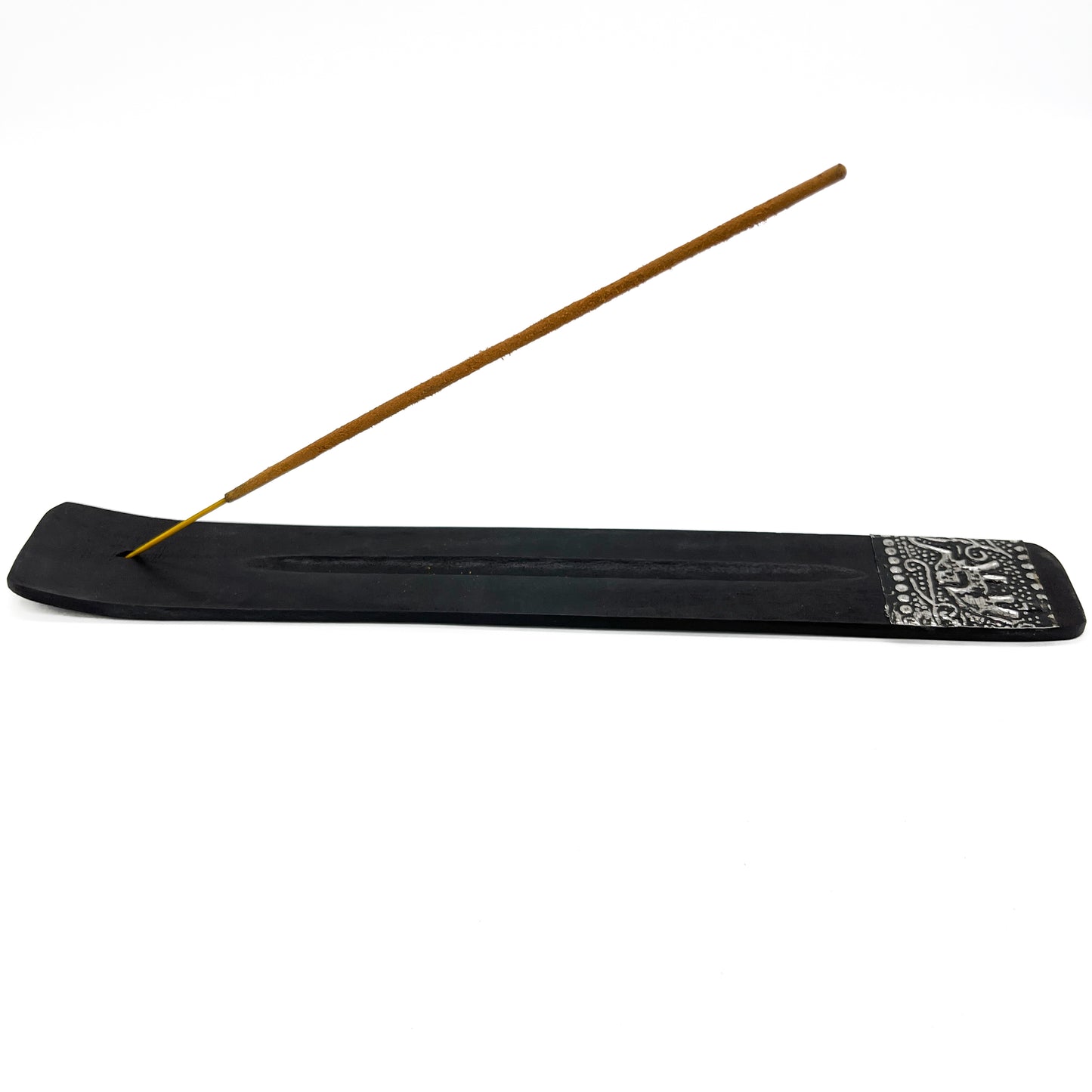 Elephant Black Incense Holder