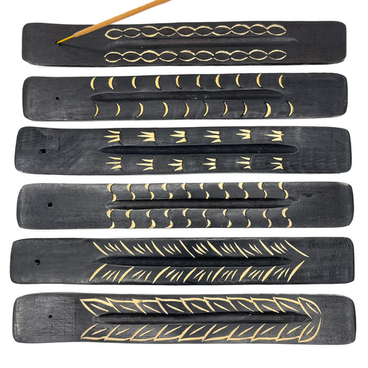 Wood Incense Holder Carved