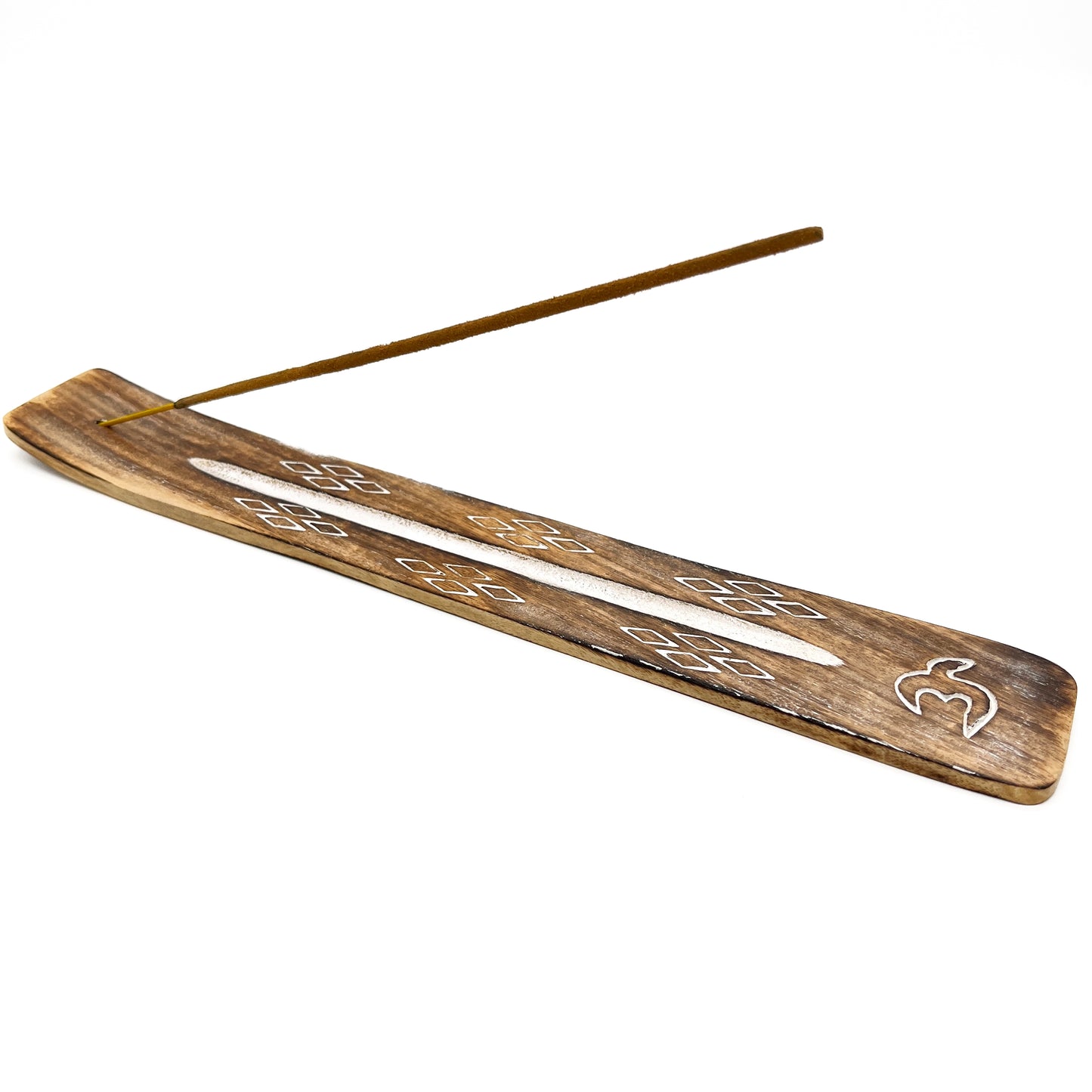 Wood Carved Incense Holder