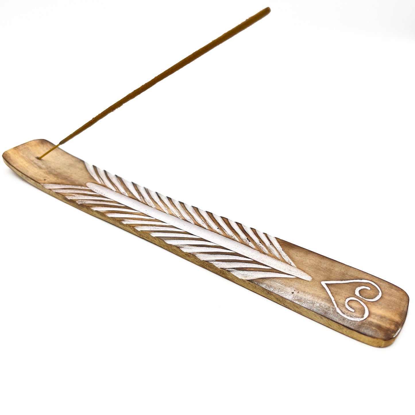 Wood Carved Incense Holder
