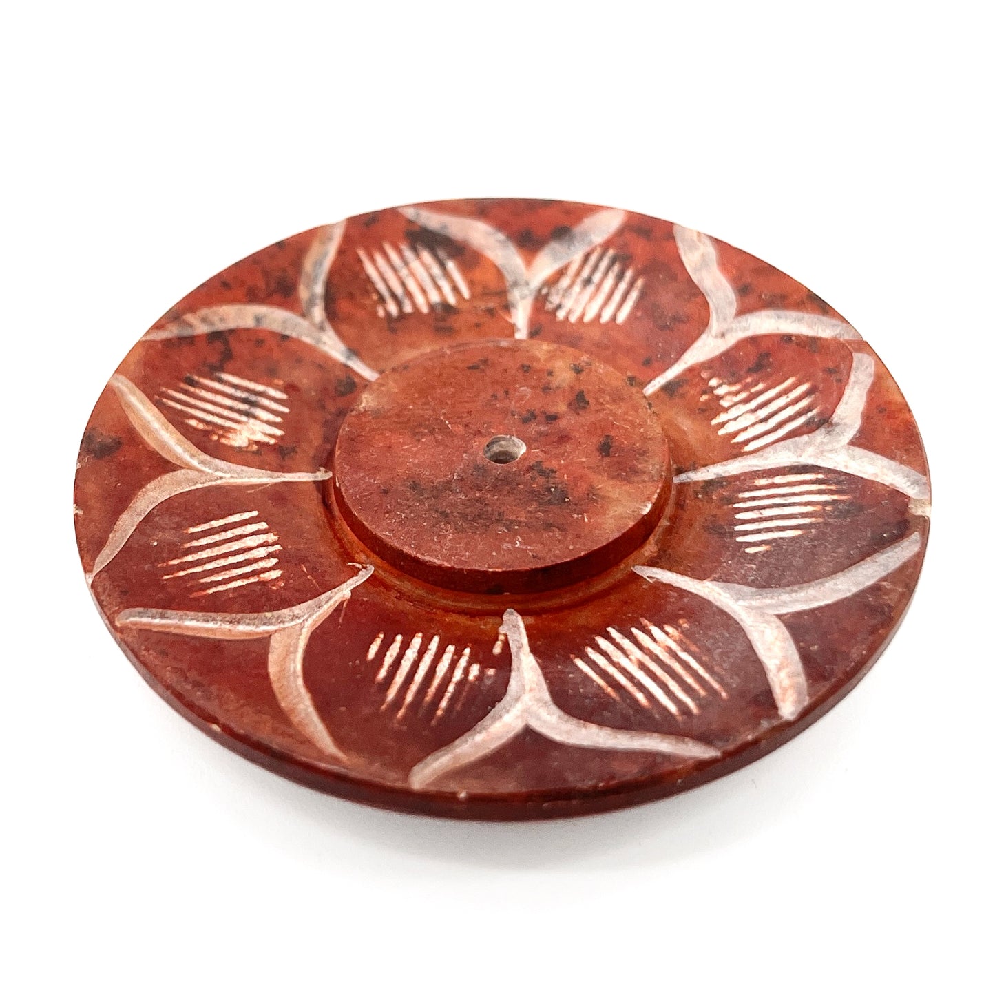 Round Stone Incense Holder