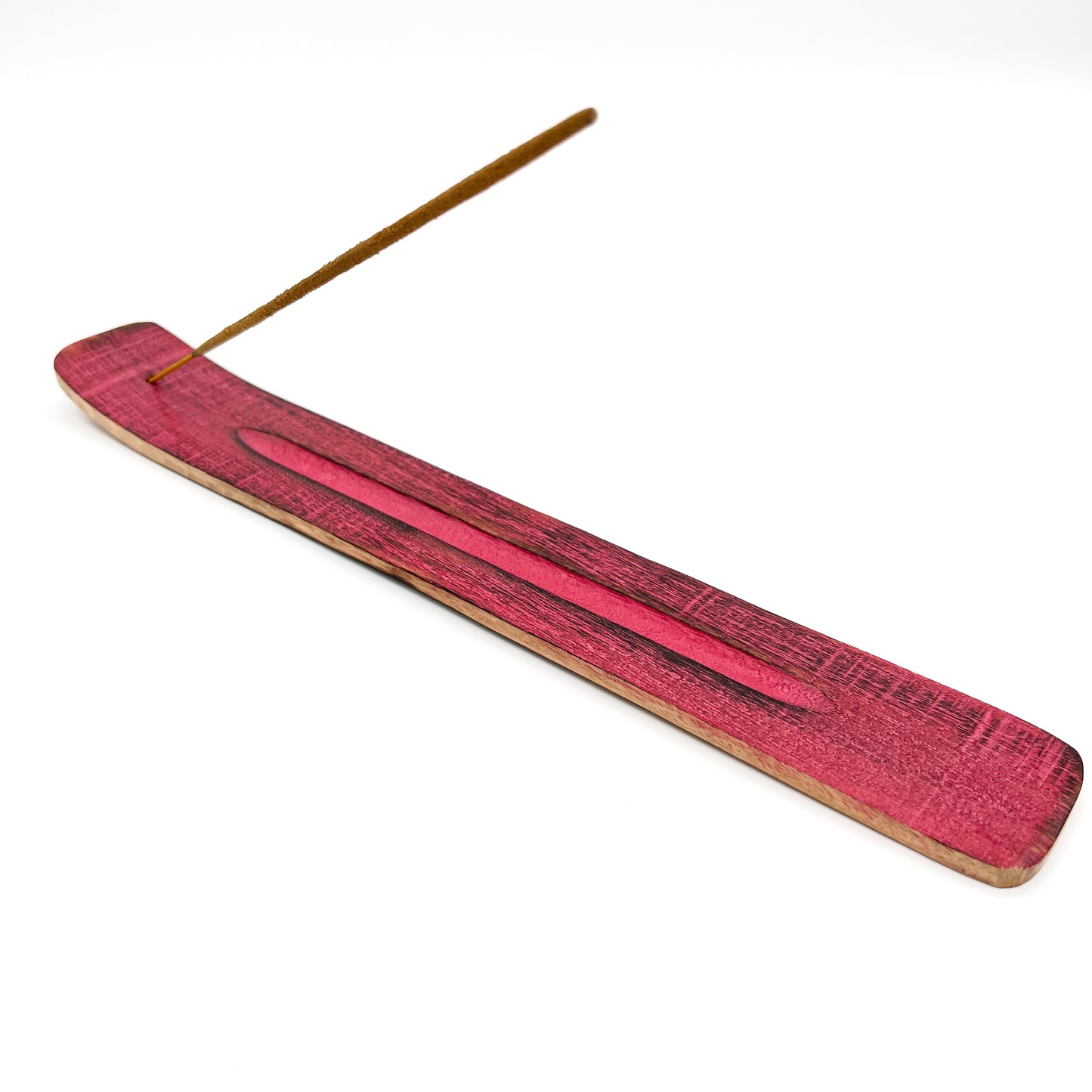 Wood Vibrant Incense Holder