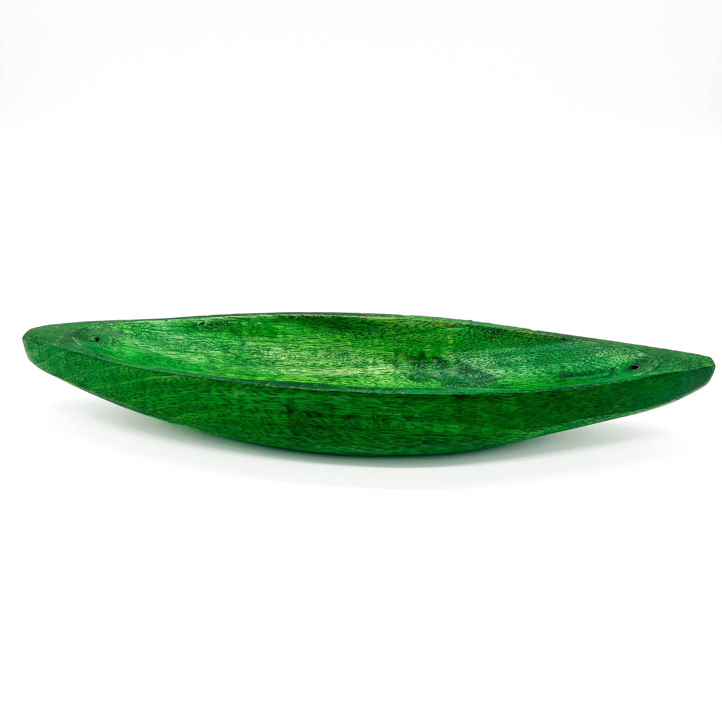 Green Wood Incense Holder
