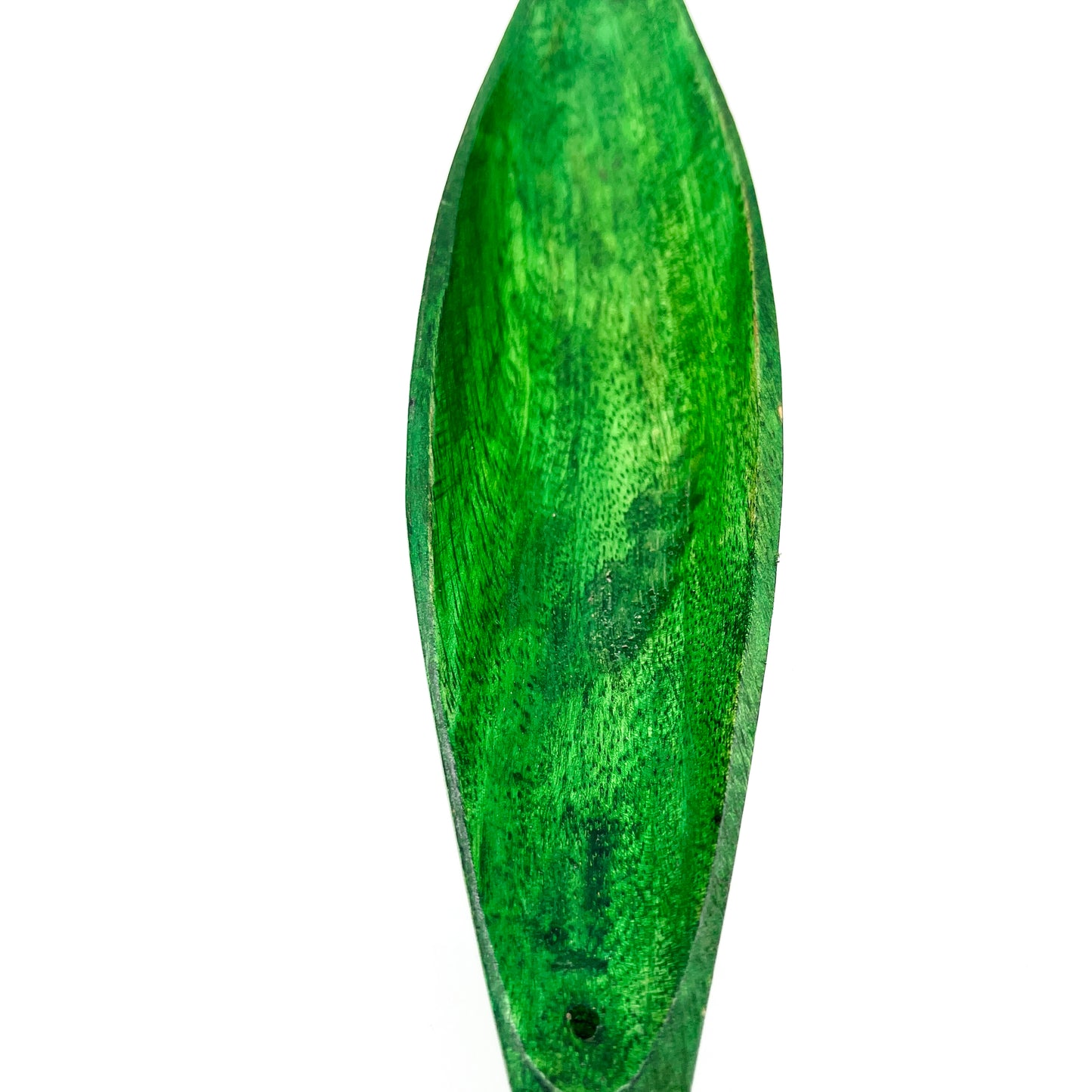 Green Wood Incense Holder