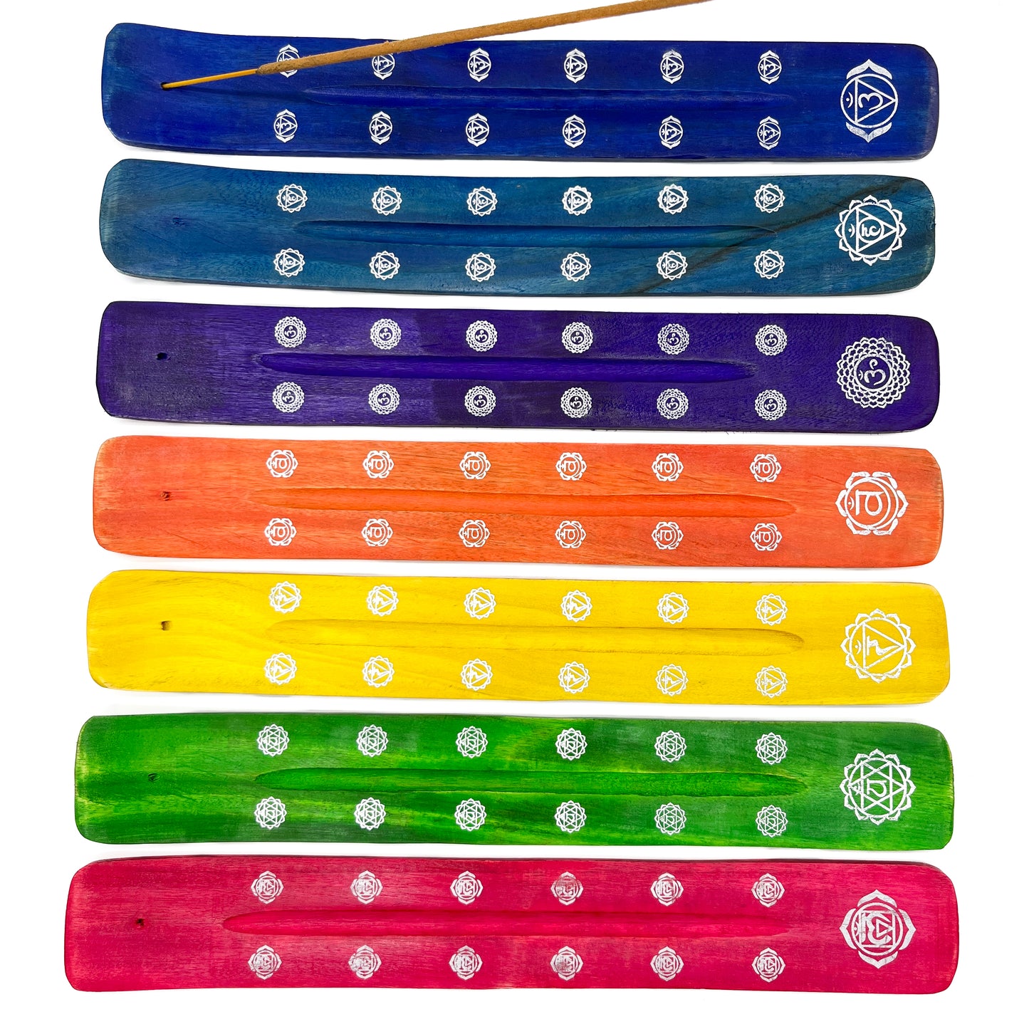 7 Chakras Incense Holder