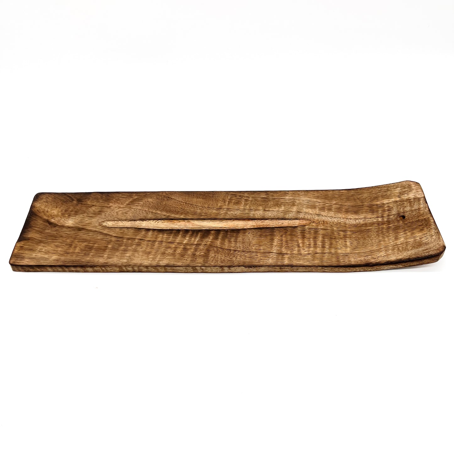 Wood Incense Holder Plain Wide