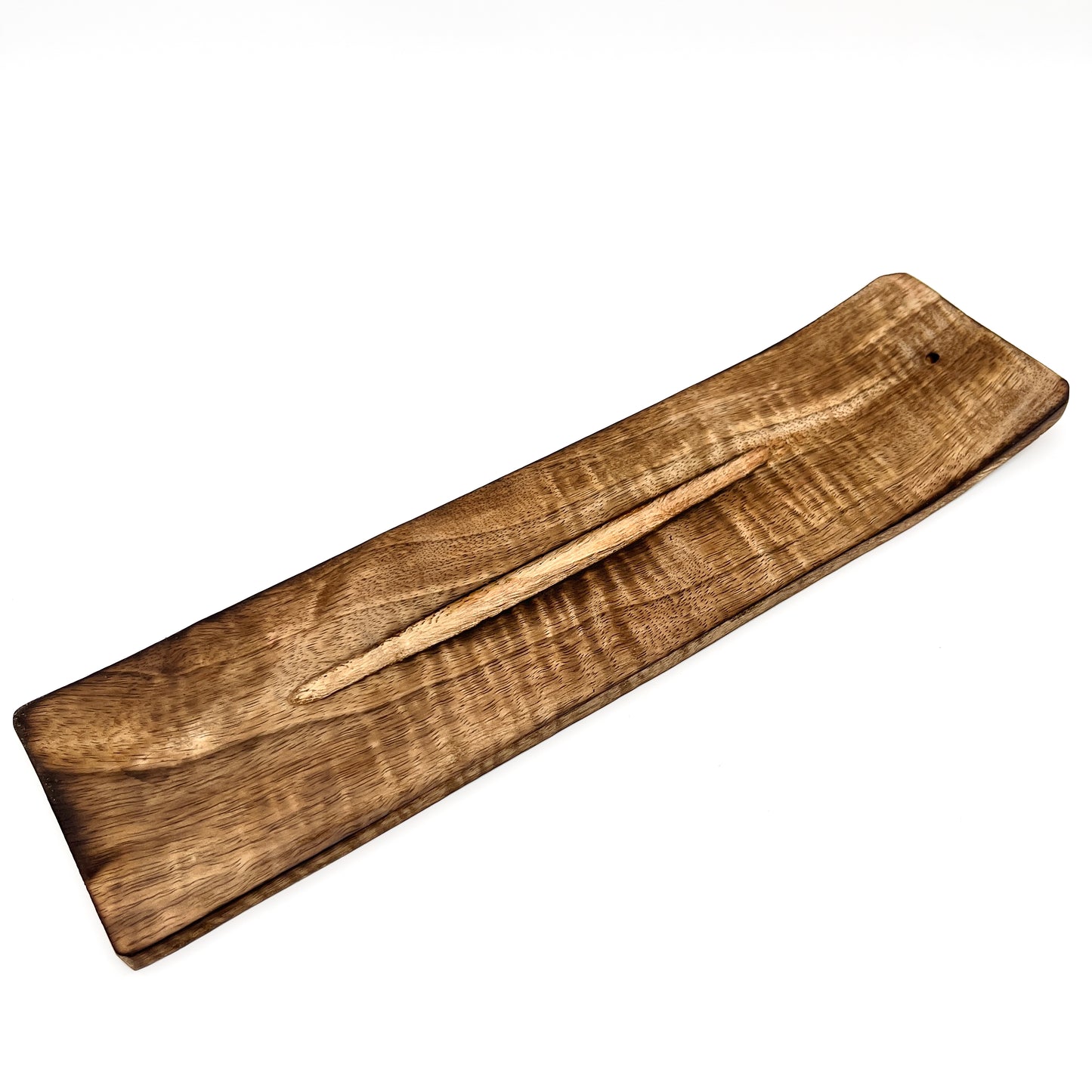 Wood Incense Holder Plain Wide