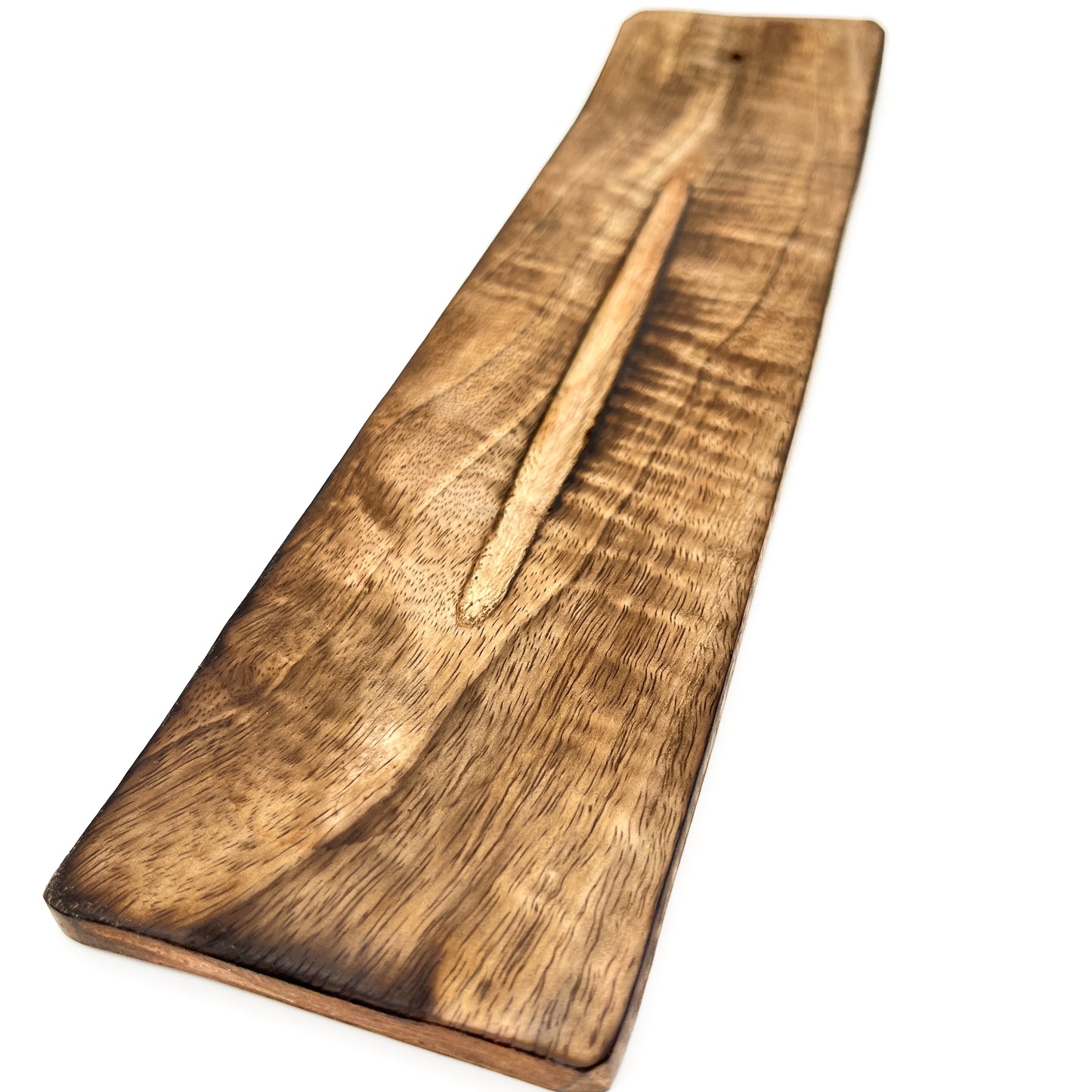 Wood Incense Holder Plain Wide