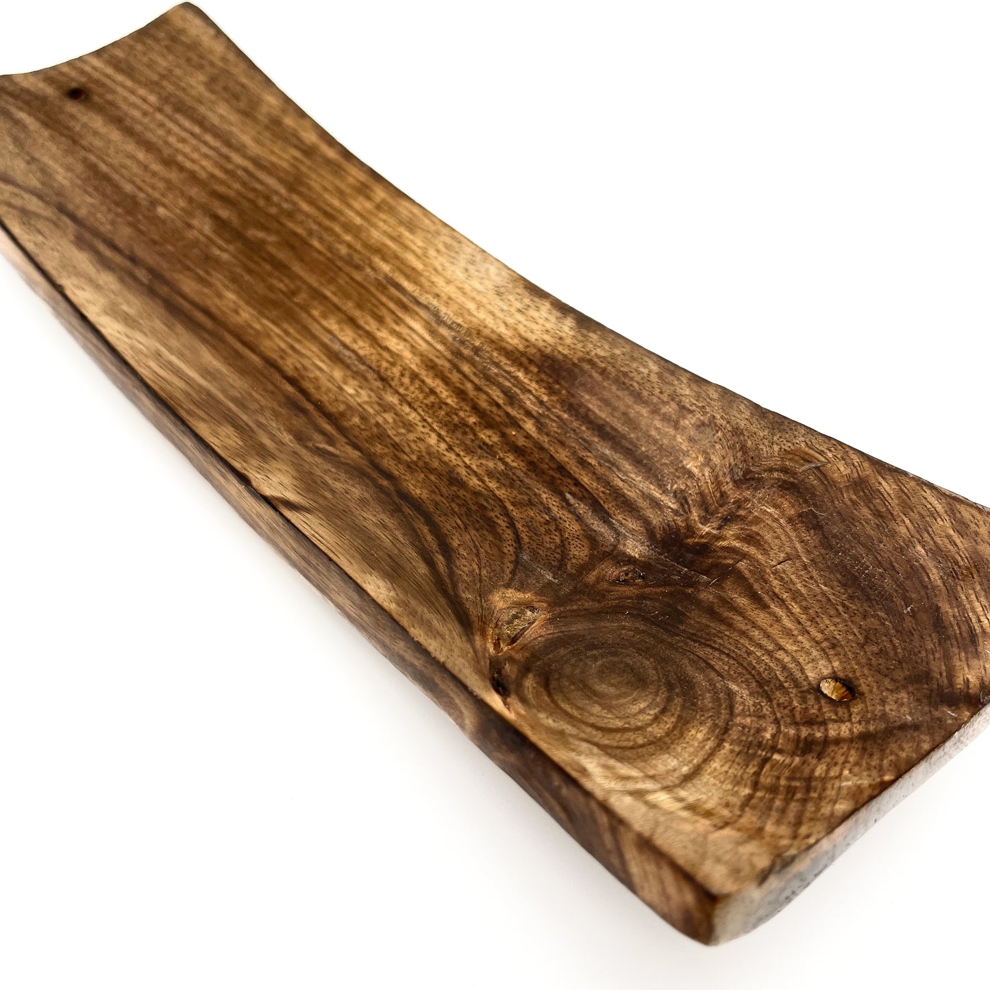 Wooden Incense Holder Curved