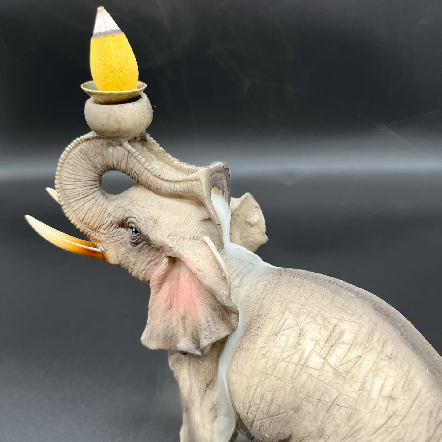 Elephant Backflow Incense Burner