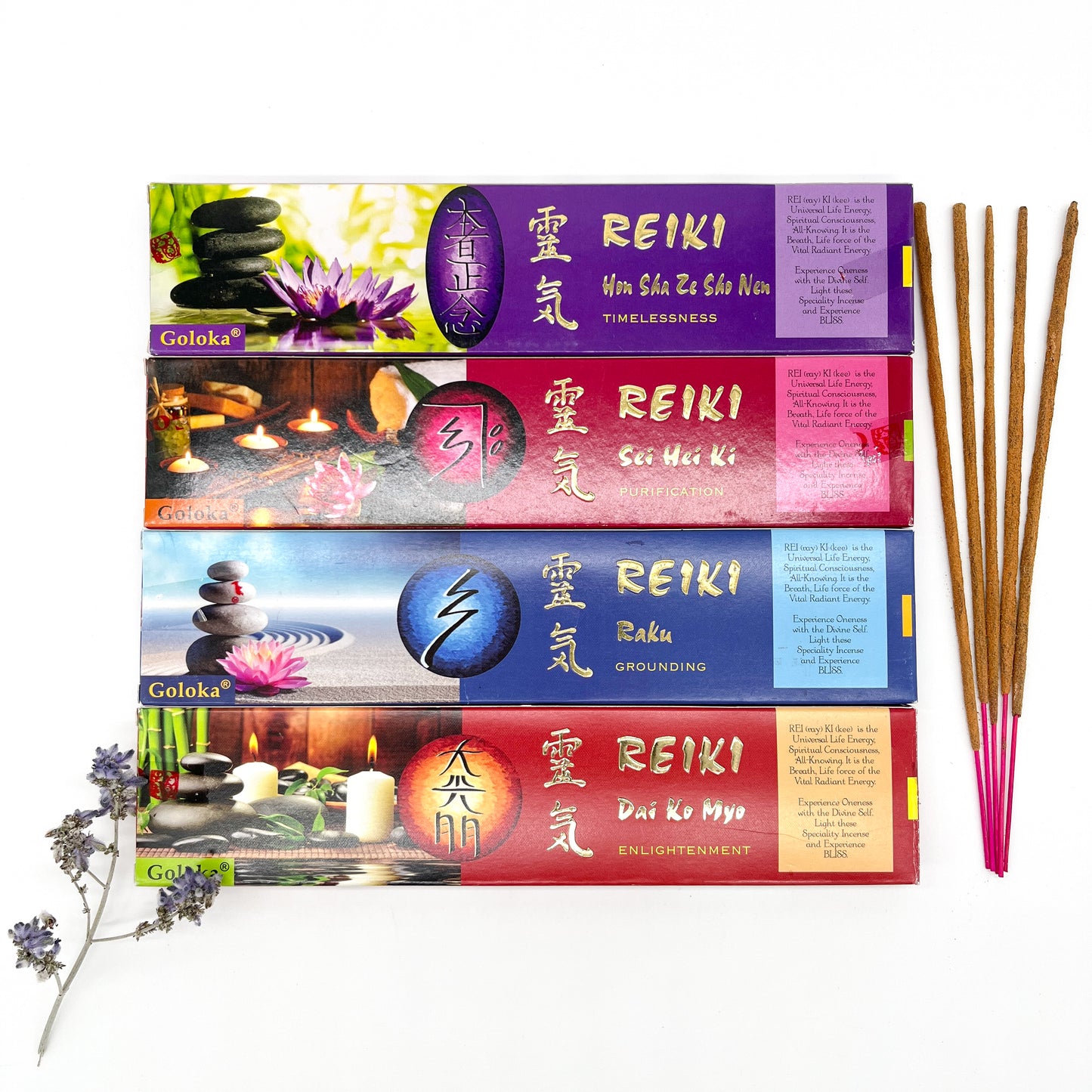 GOLOKA Reiki Incense Sticks 15g