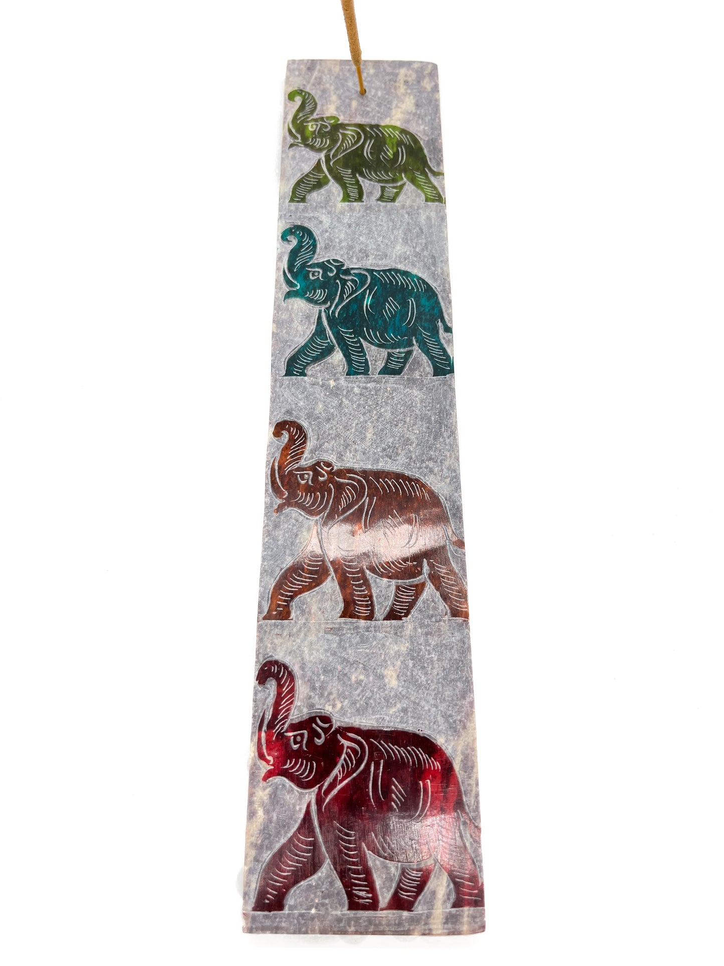 Stone Elephant Incense Holder