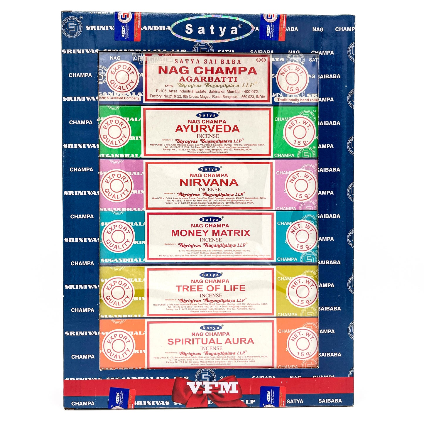 SATYA Incense VFM Gift Box - 12 Pack