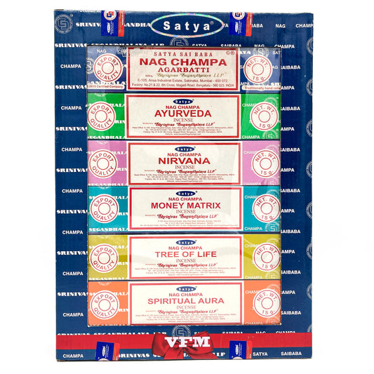 SATYA Incense VFM Gift Box - 12 Pack