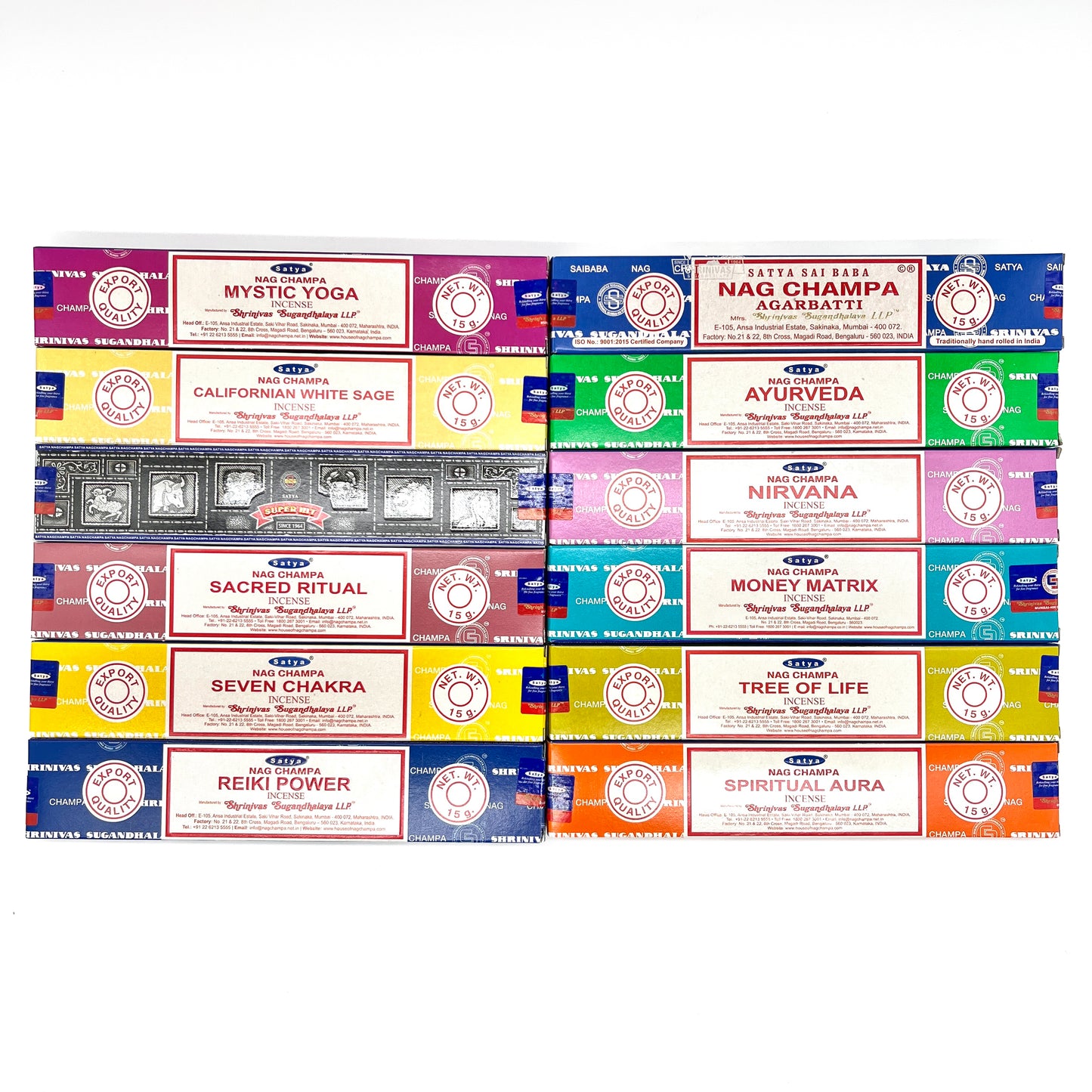 SATYA Incense VFM Gift Box - 12 Pack
