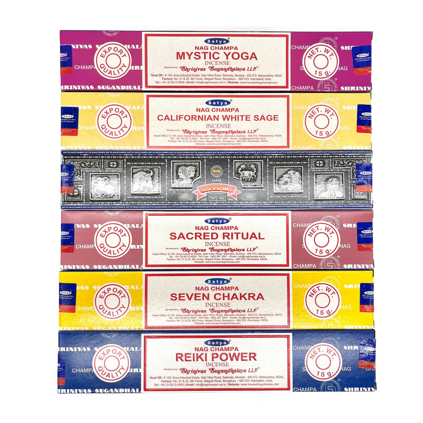 SATYA Incense VFM Gift Box - 12 Pack