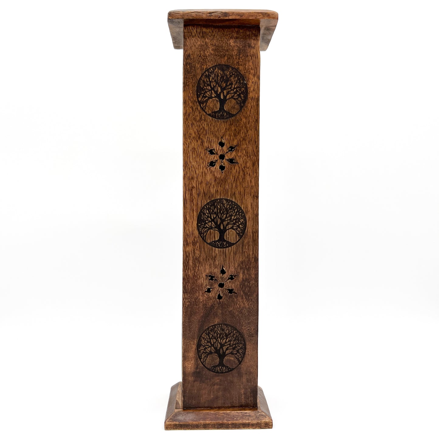 Wood Incense Tower