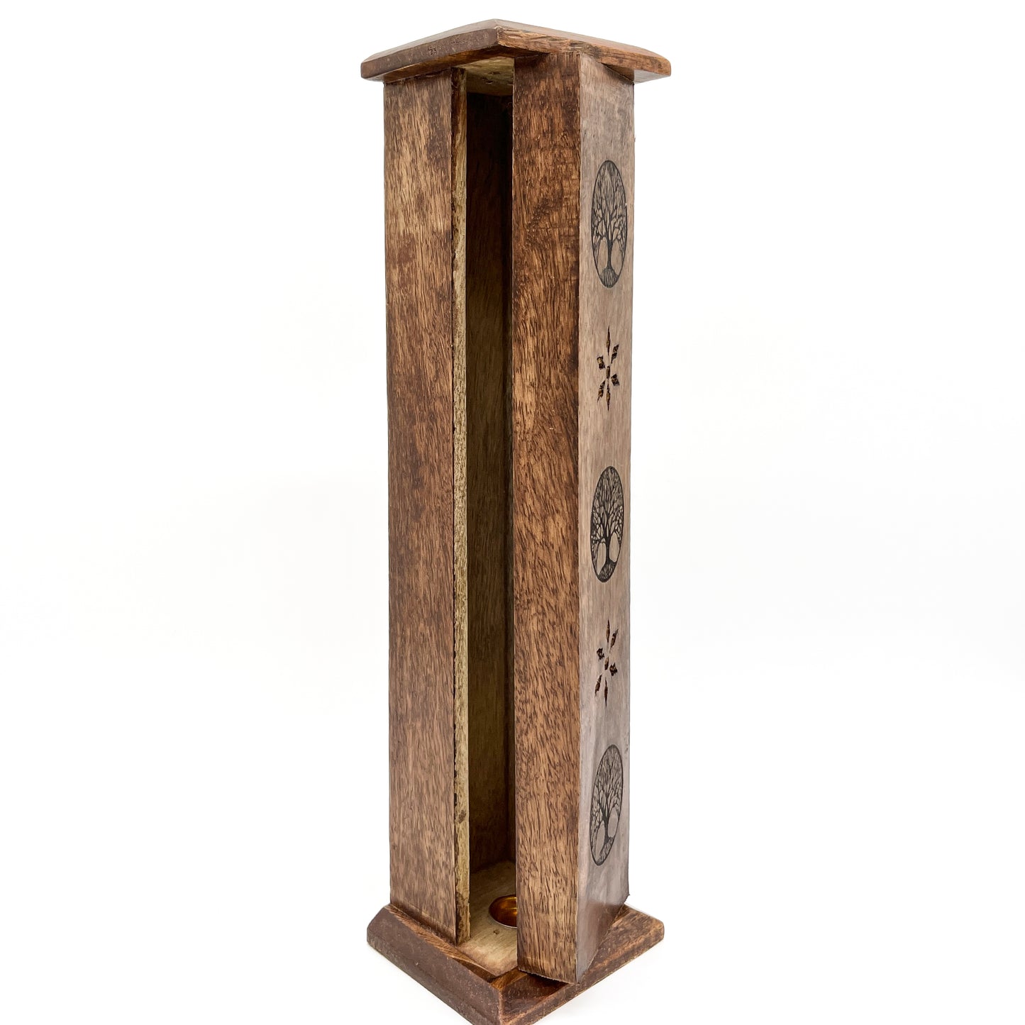 Wood Incense Tower
