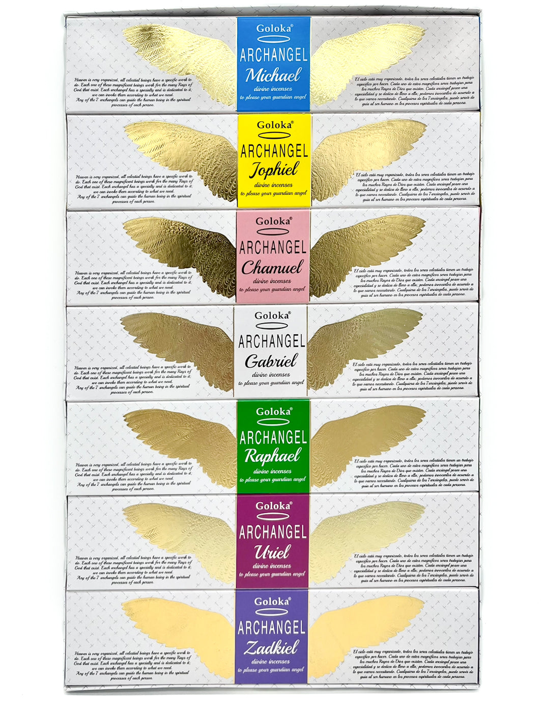 Goloka 7 Archangels Incense Kit