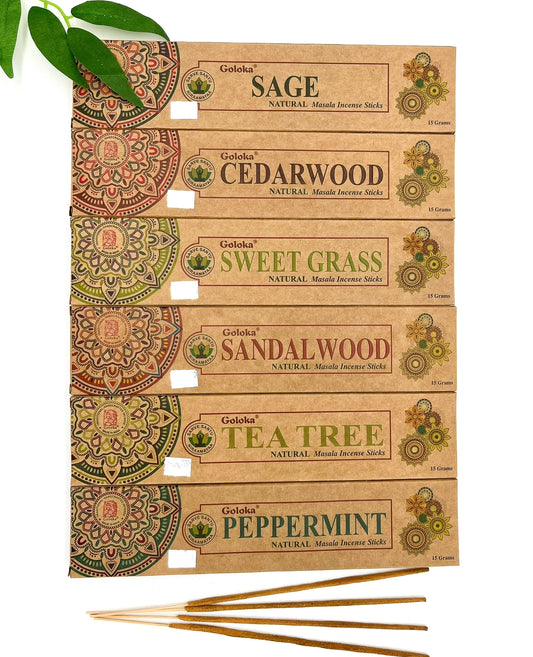 GOLOKA Incense Sticks 15g - Organika Collection